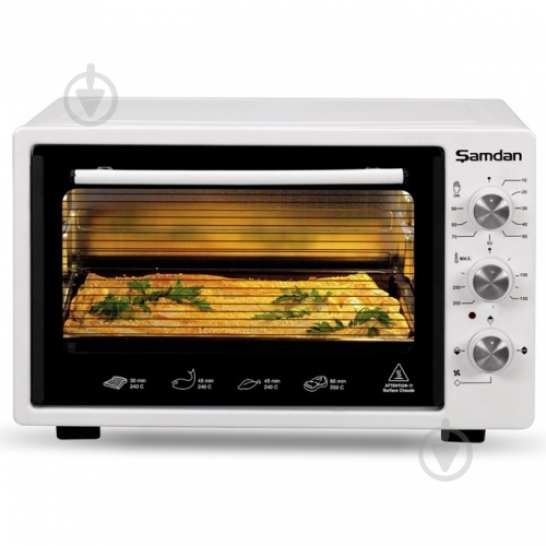 Електрична піч Samdan 2011 White - фото 1