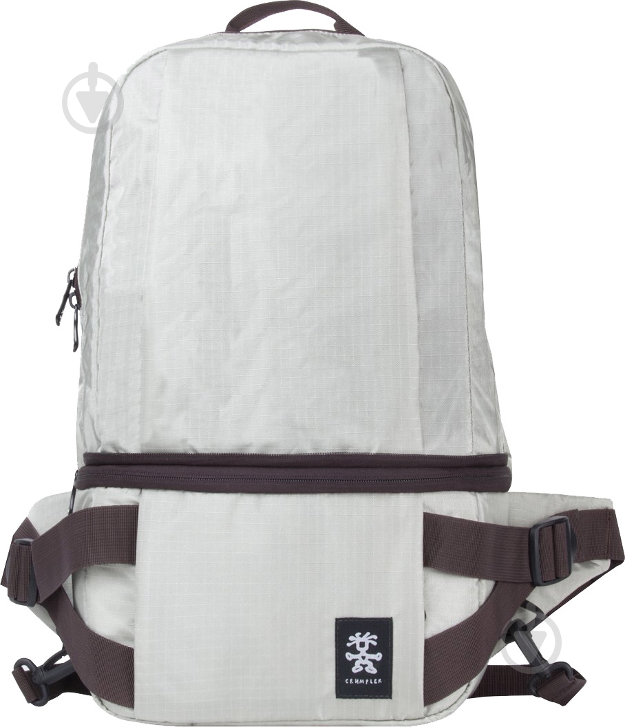 Рюкзак складний Crumpler Light Delight Foldable Backpack platinum LDFBP-012 - фото 1 Рюкзак складний Crumpler Light Delight Foldable Backpack platinum LDFBP-012 - фото 1