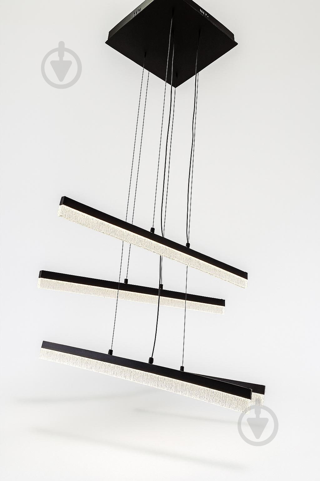 Люстра подвесная LIGHT SET GRIM PL-S 4 черный - фото 2