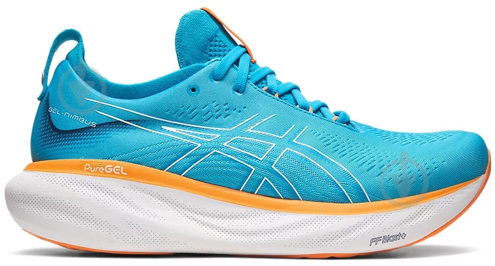 Кроссовки мужские демисезонные Asics GEL-NIMBUS 25 1011B547-400 р.43,5 голубые - фото 1