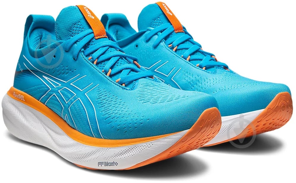 Кроссовки мужские демисезонные Asics GEL-NIMBUS 25 1011B547-400 р.43,5 голубые - фото 4