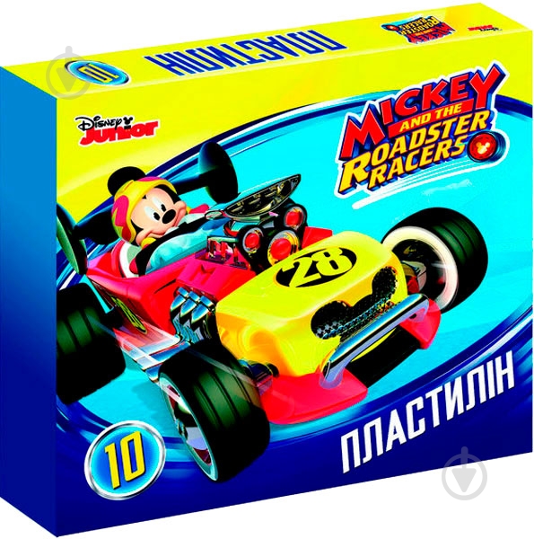 Пластилін Mickey Mouse 10 кольорів Міцар+ - фото 1