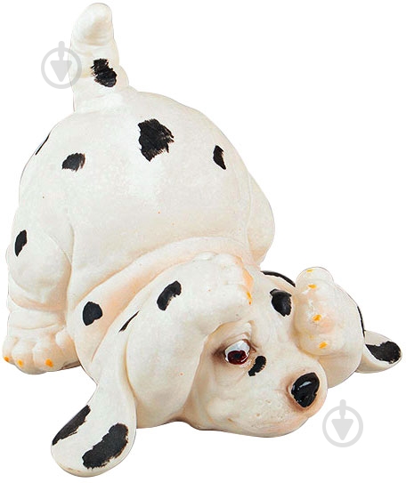 Фигурка Lefard собака далматинец 39-533 15х15х16 см белый с черным - фото 1