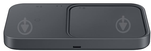 Бездротовий зарядний пристрій Samsung Duo Wireless Charger 15W Dark Grey (EP-P5400BBEGEU) - фото 5