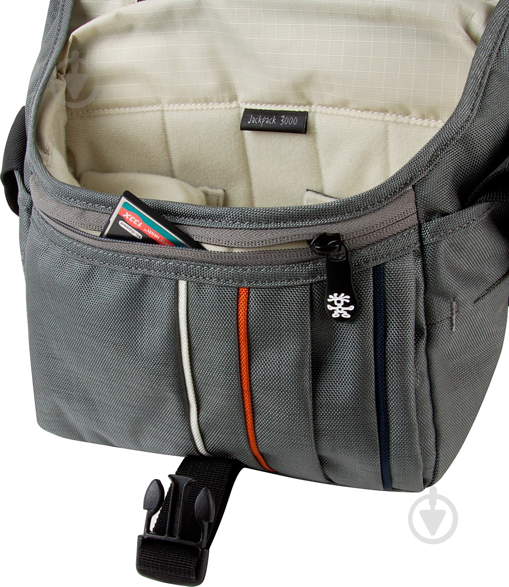 Сумка Crumpler Jackpack 3000 grey JP3000-004 - фото 4 Сумка Crumpler Jackpack 3000 grey JP3000-004 - фото 4