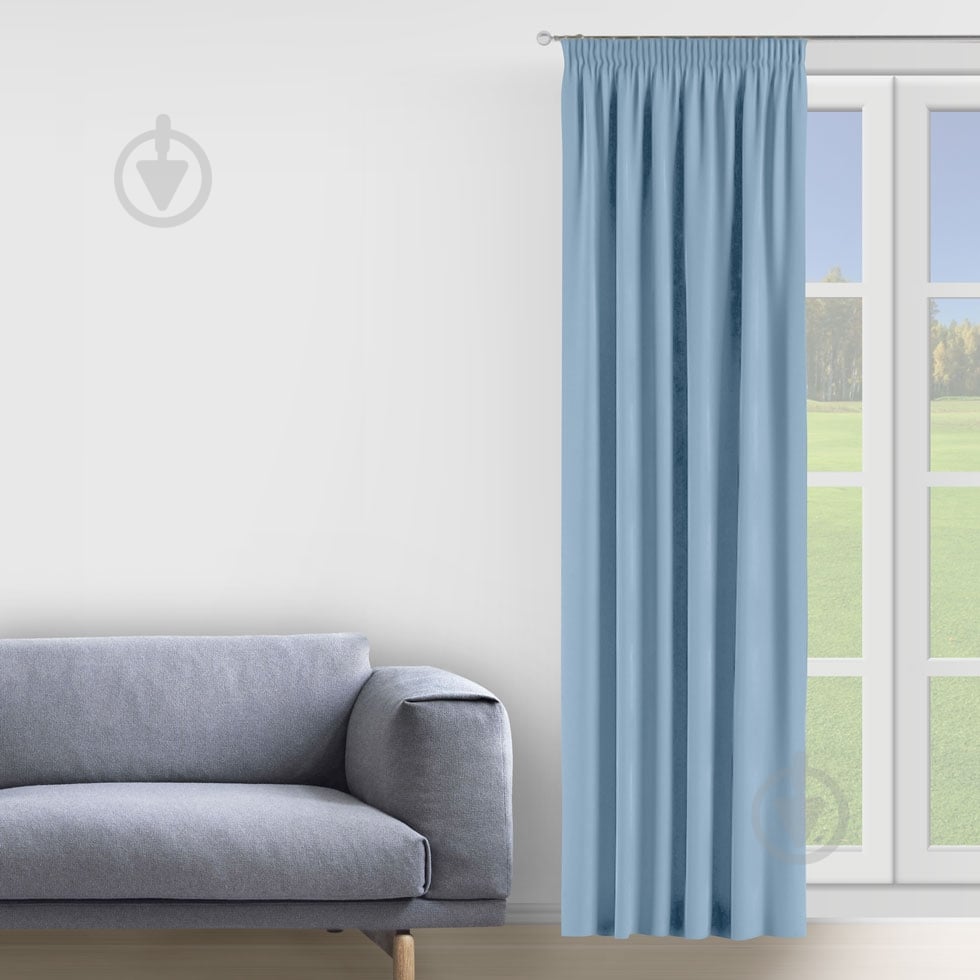 Штора BONA 150х280 блакитний La Nuit - фото 1