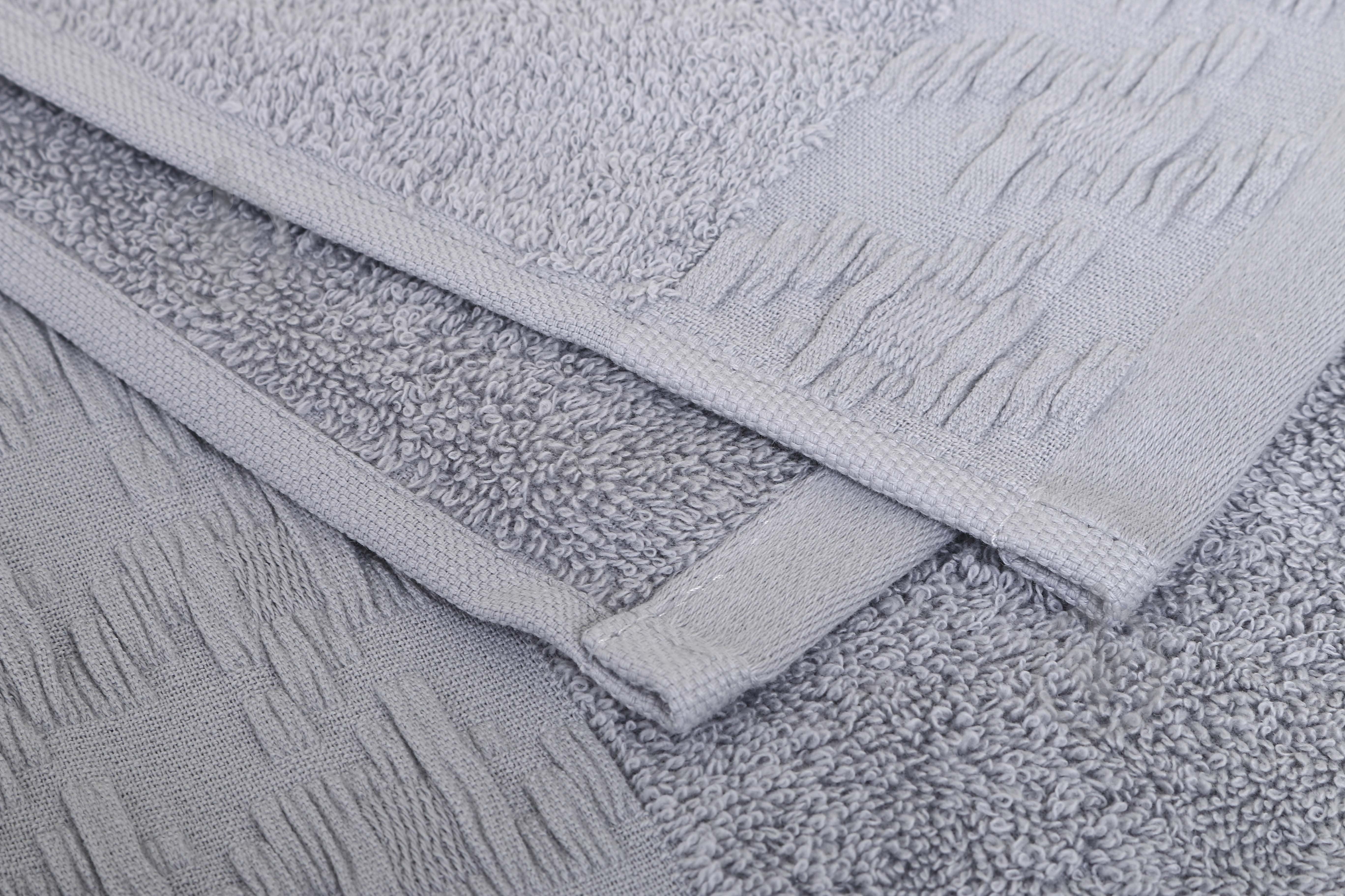 Полотенце Keyla 50x90 см серый Gipanolar - фото 3