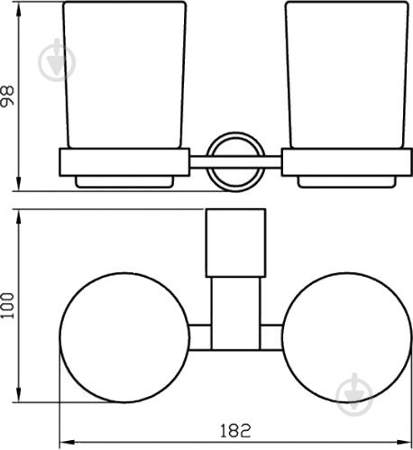 Стакан Aqua Rodos Matteo 8828 - фото 4 Стакан Aqua Rodos Matteo 8828 - фото 4