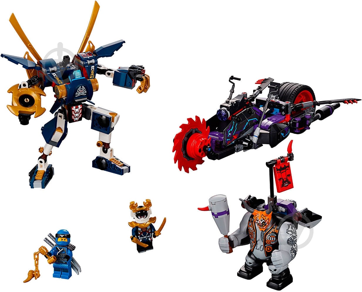 Конструктор LEGO Ninjago Киллоу против Самурая Икс 70642 - фото 2 Конструктор LEGO Ninjago Киллоу против Самурая Икс 70642 - фото 2