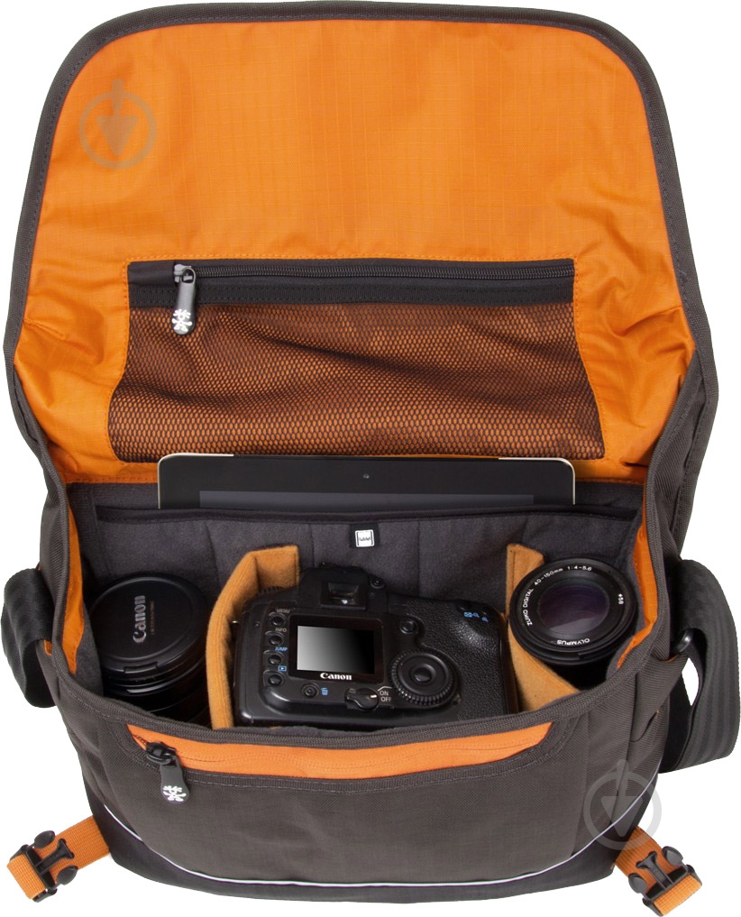 Сумка Crumpler Proper Roady 7500 black/grey PRY7500-003 - фото 6