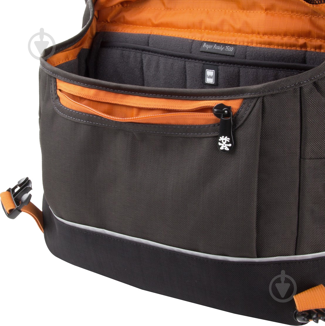 Сумка Crumpler Proper Roady 7500 black/grey PRY7500-003 - фото 5
