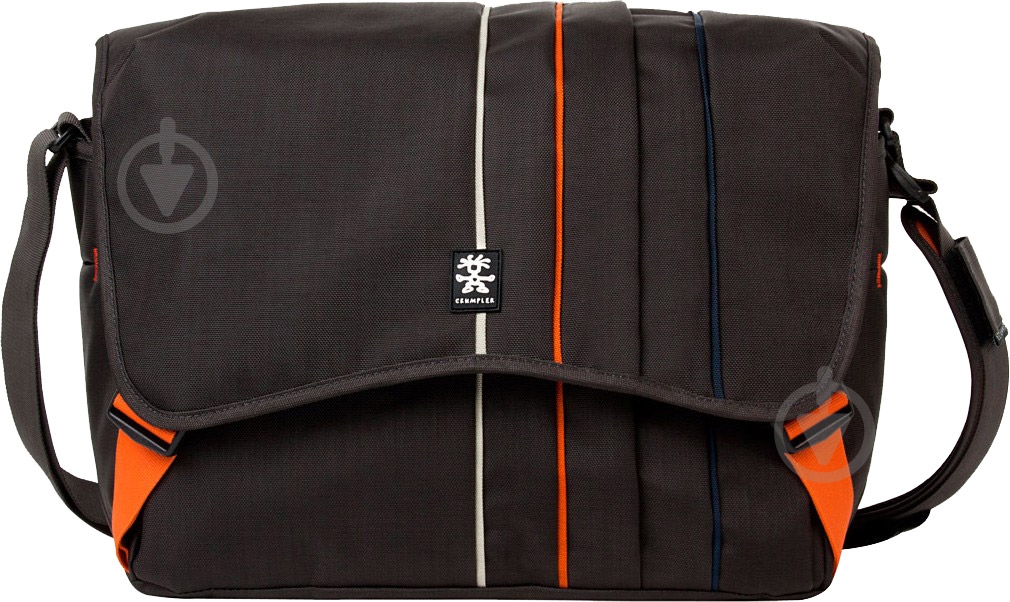 Сумка Crumpler Jackpack 9000 grey/black/orange JP9000-005 - фото 1