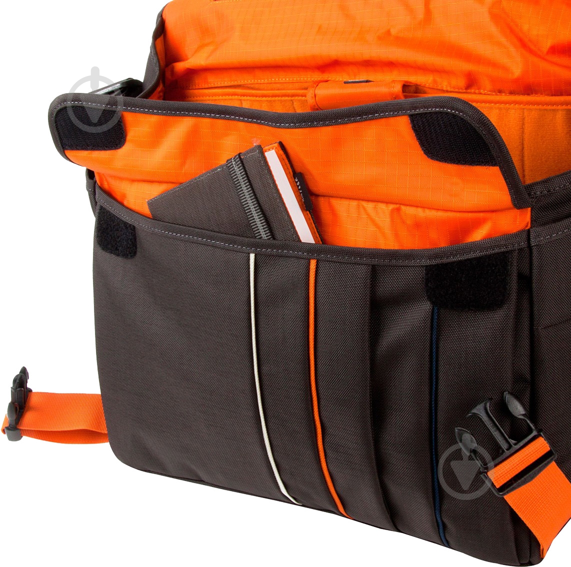 Сумка Crumpler Jackpack 9000 grey/black/orange JP9000-005 - фото 7