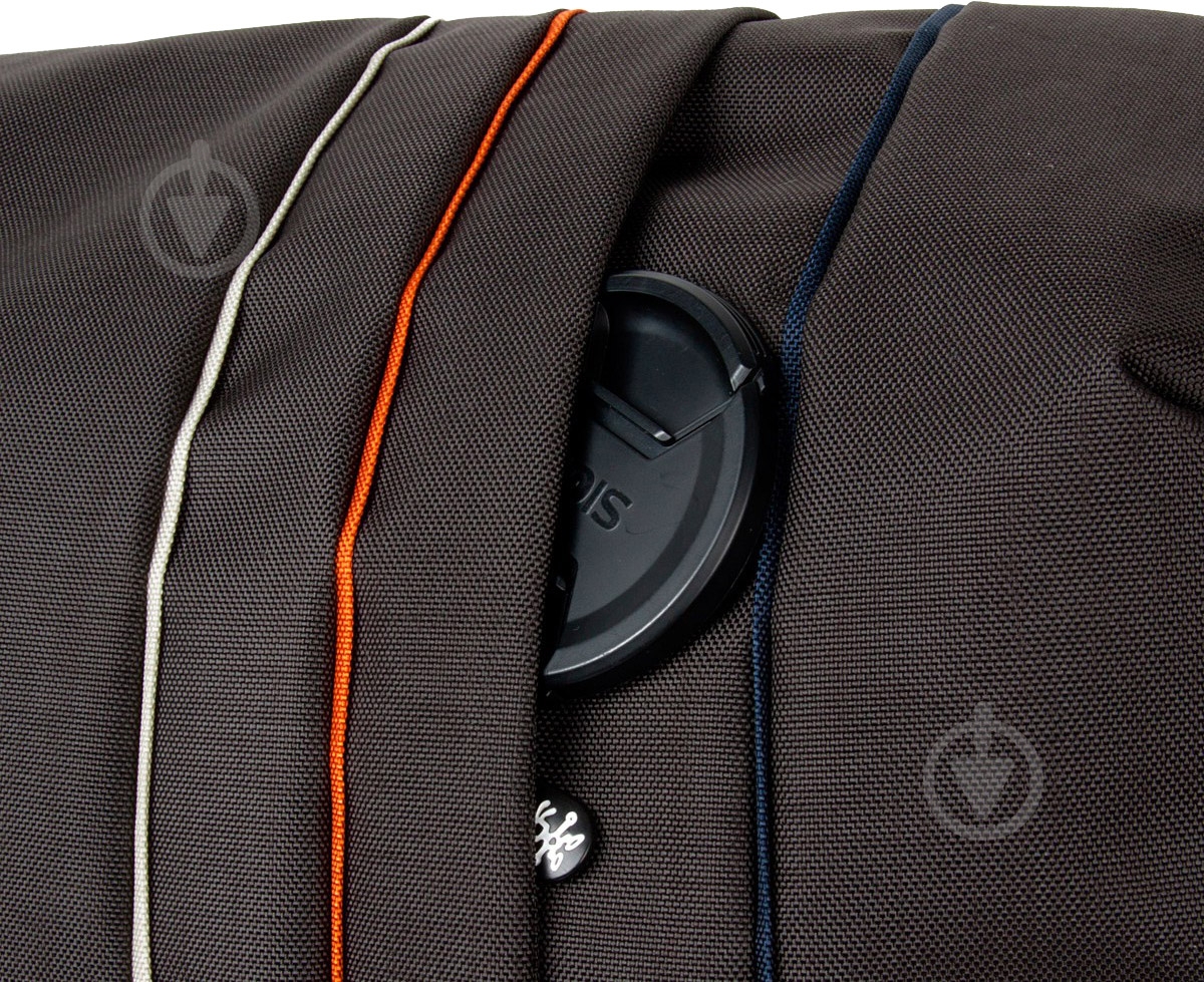 Сумка Crumpler Jackpack 9000 grey/black/orange JP9000-005 - фото 5