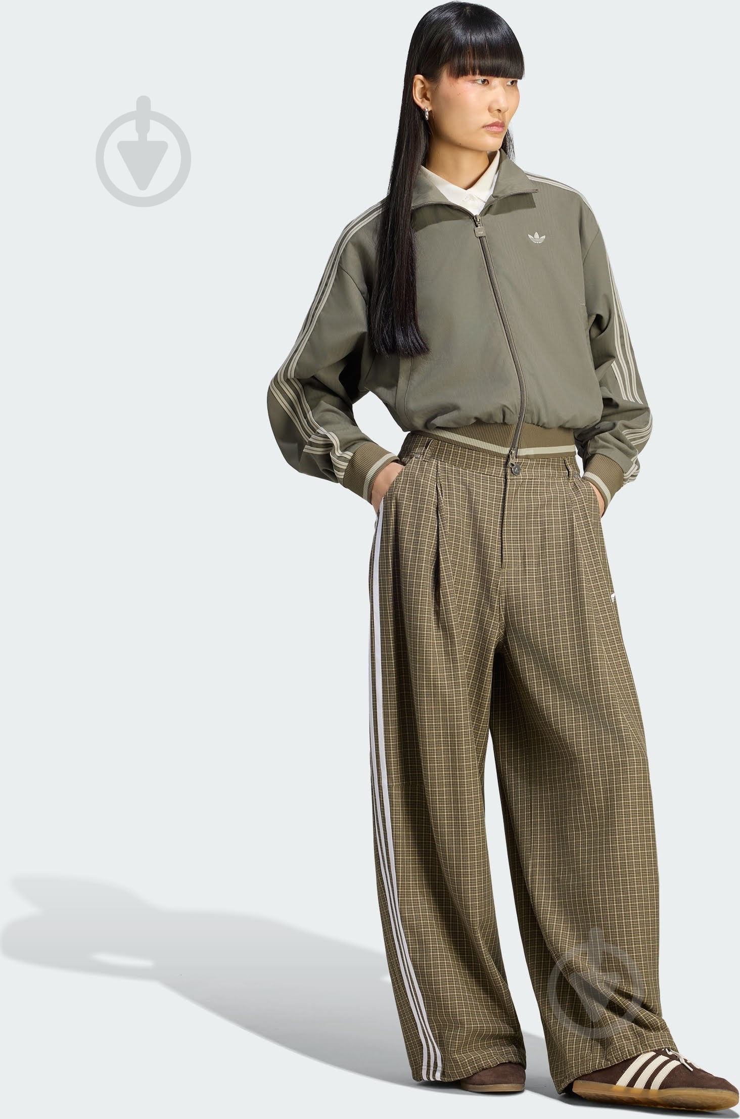Джемпер Adidas FB TT KR7075 р.M хаки - фото 2