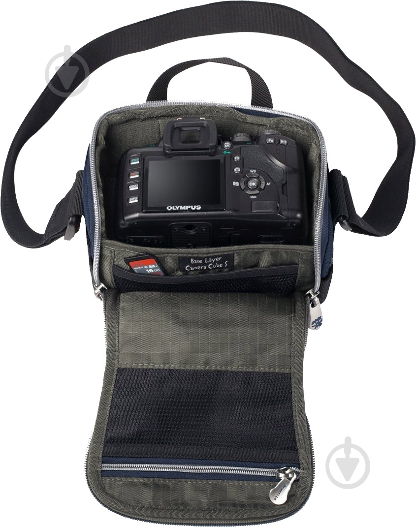 Сумка Crumpler Base Layer Camera Cube S blue BLCC-S-002 - фото 4 Сумка Crumpler Base Layer Camera Cube S blue BLCC-S-002 - фото 4