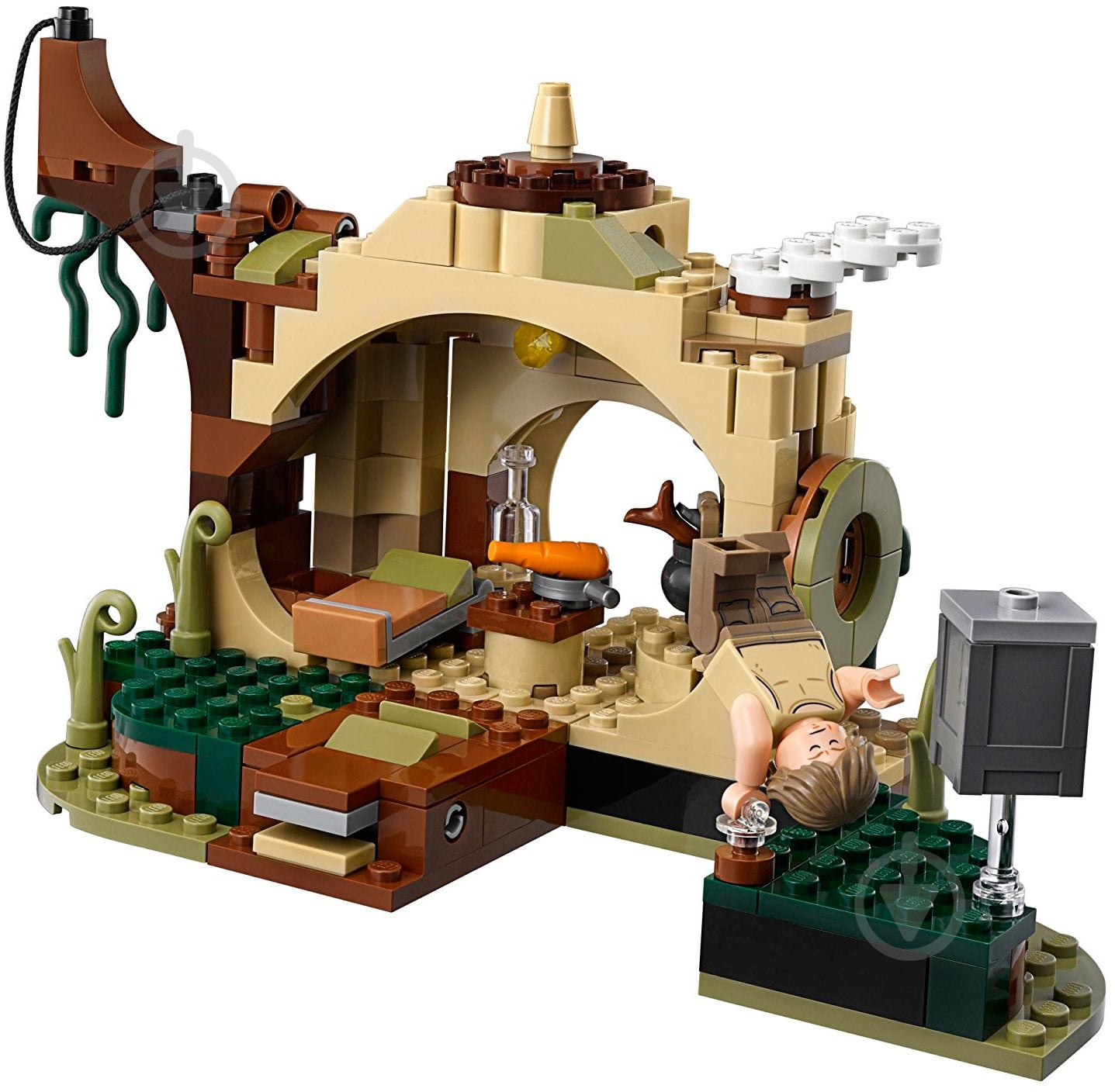 ᐉ Конструктор LEGO Star Wars Хижина Йоды 75208 • Купить в Киеве