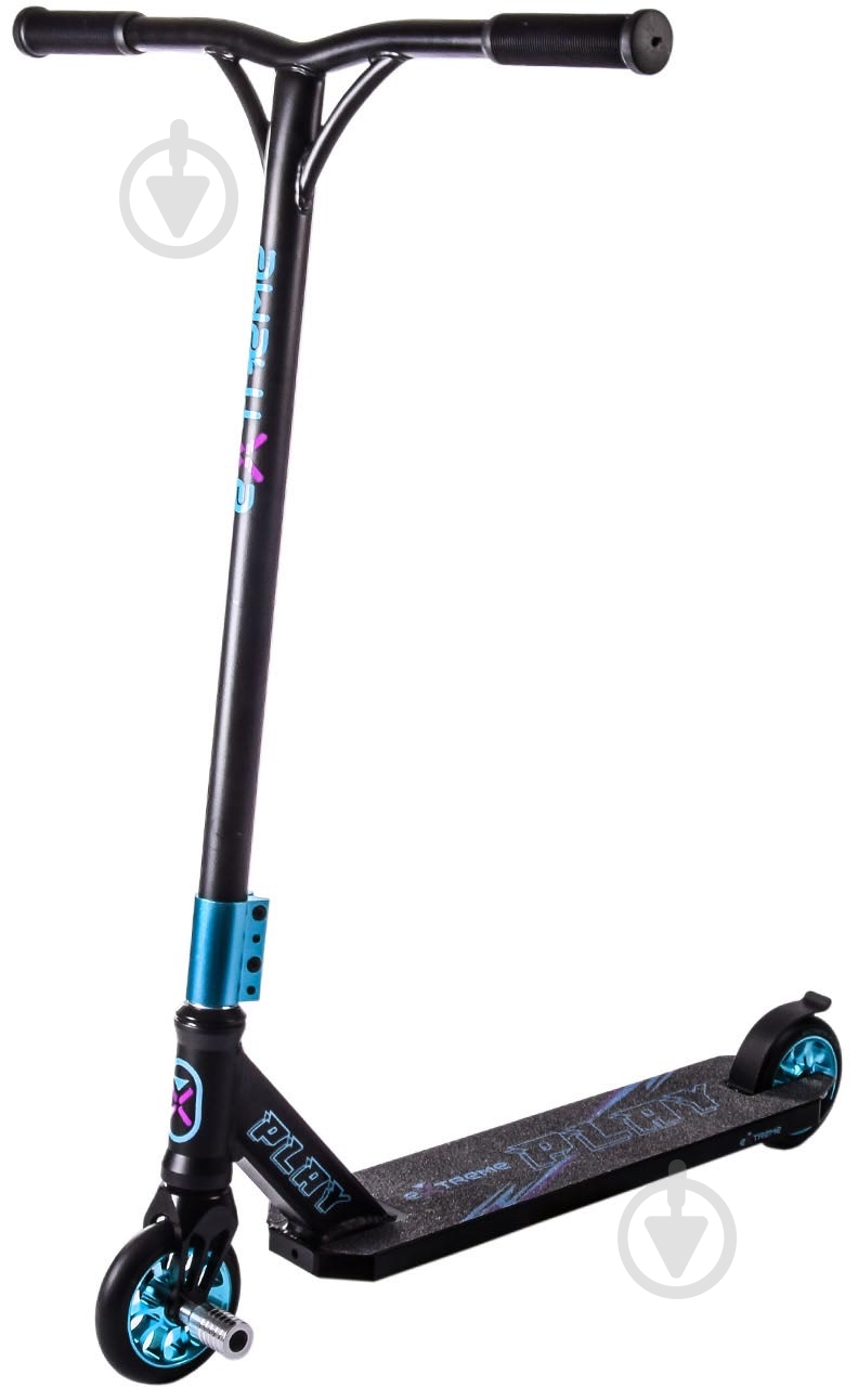 Самокат Extreme Motion детский PLAY синий TR21006 BLUE - фото 1