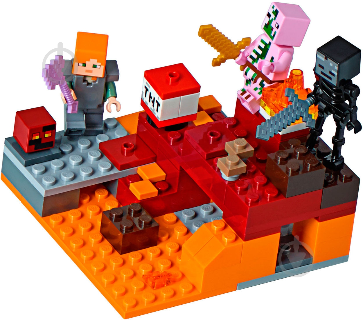 Конструктор LEGO Minecraft Битва в Нижнем мире 21139 - фото 3
