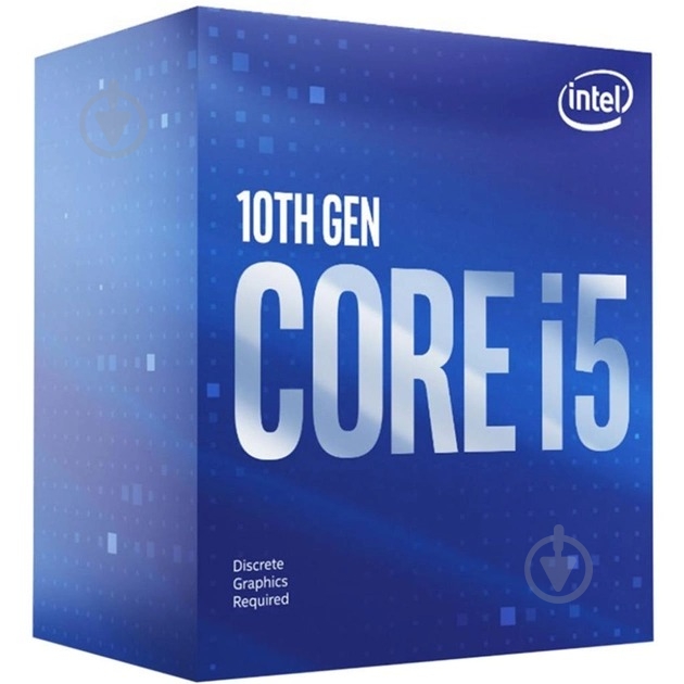 Процессор Intel Core I5-10400F 2,9 GHz Socket 1200 Box (BX8070110400F S RH3D) - фото 1 Процессор Intel Core I5-10400F 2,9 GHz Socket 1200 Box (BX8070110400F S RH3D) - фото 1