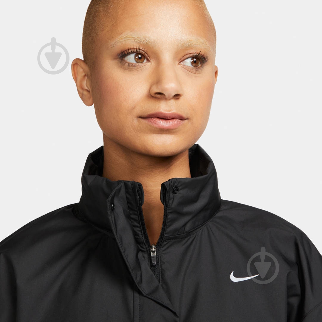 Ветровка женская демисезонная Nike W NK FAST REPEL JACKET FB7451-010 р.L черная - фото 4