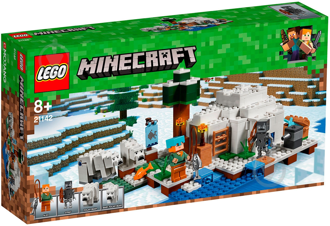 Конструктор LEGO Minecraft Иглу 21142 - фото 1