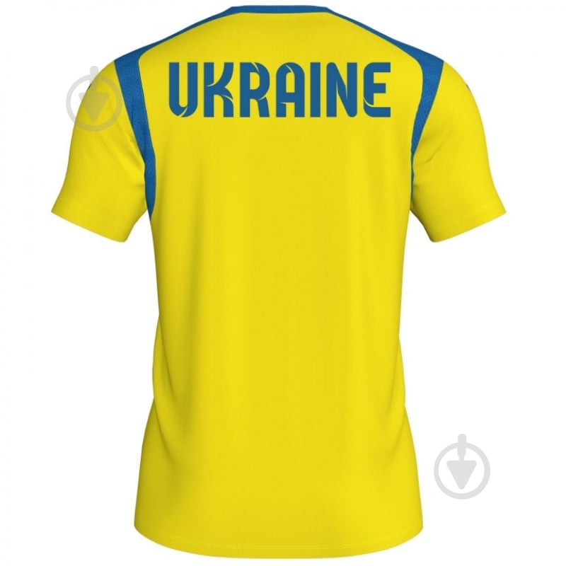 Футболка Joma Ukraine Official Replica T-shirt 101264.907 р.XL желтый - фото 2 Футболка Joma Ukraine Official Replica T-shirt 101264.907 р.XL желтый - фото 2