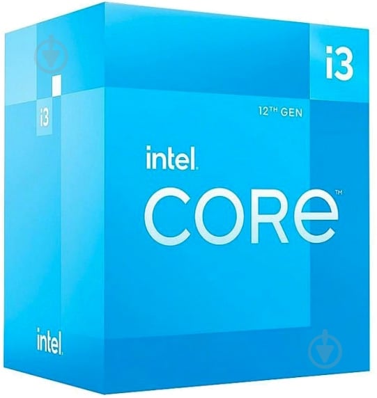 Процессор Intel Core I3-12100 3,3 GHz Socket 1700 Box (BX8071512100SRL62) - фото 1 Процессор Intel Core I3-12100 3,3 GHz Socket 1700 Box (BX8071512100SRL62) - фото 1