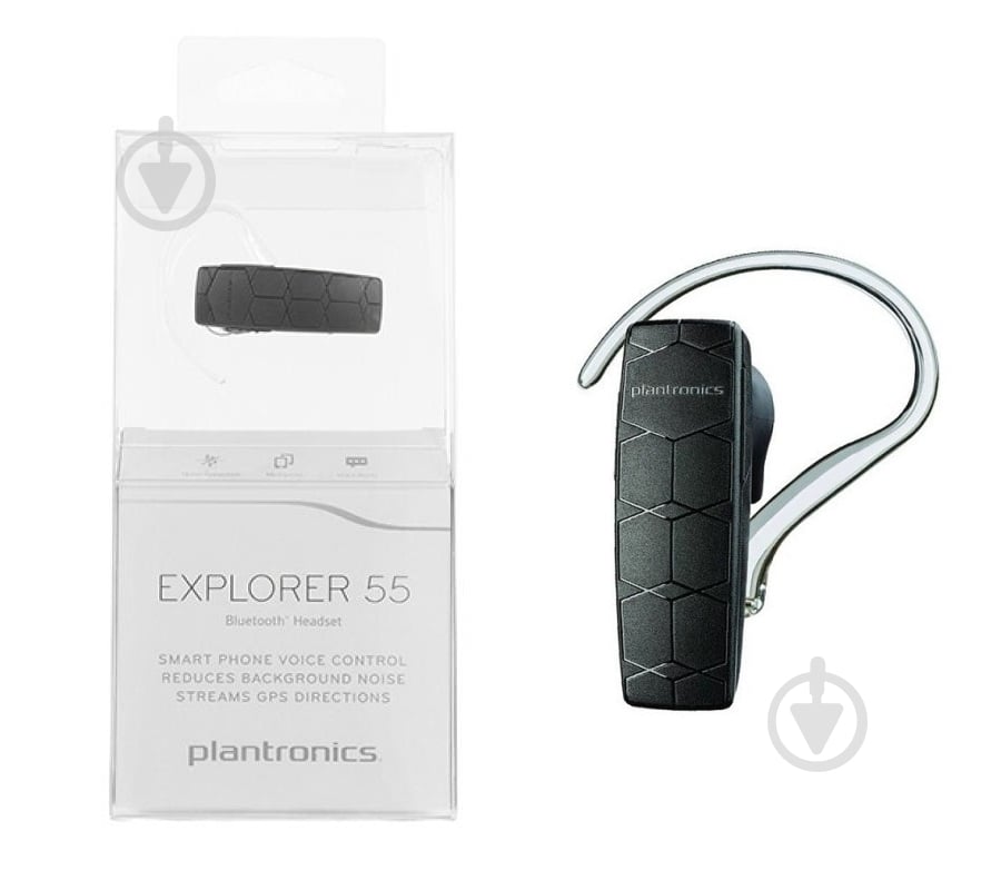 Bluetooth-гарнитура Plantronics Explorer 55 black - фото 2