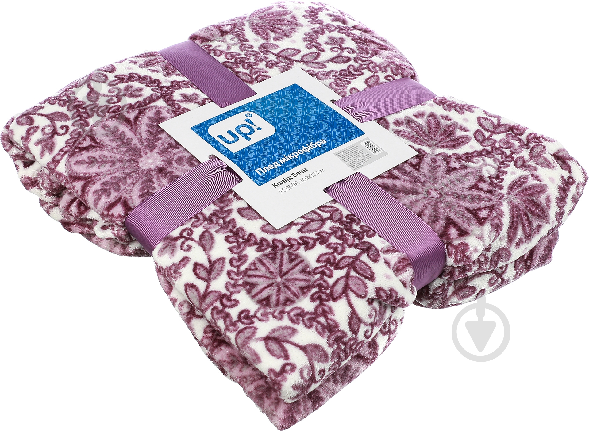 Плед Элен 160x200 см розовый UP! (Underprice) - фото 3