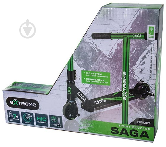 Самокат Extreme Motion дитячий SAGA синій TR21007 BLUE - фото 4