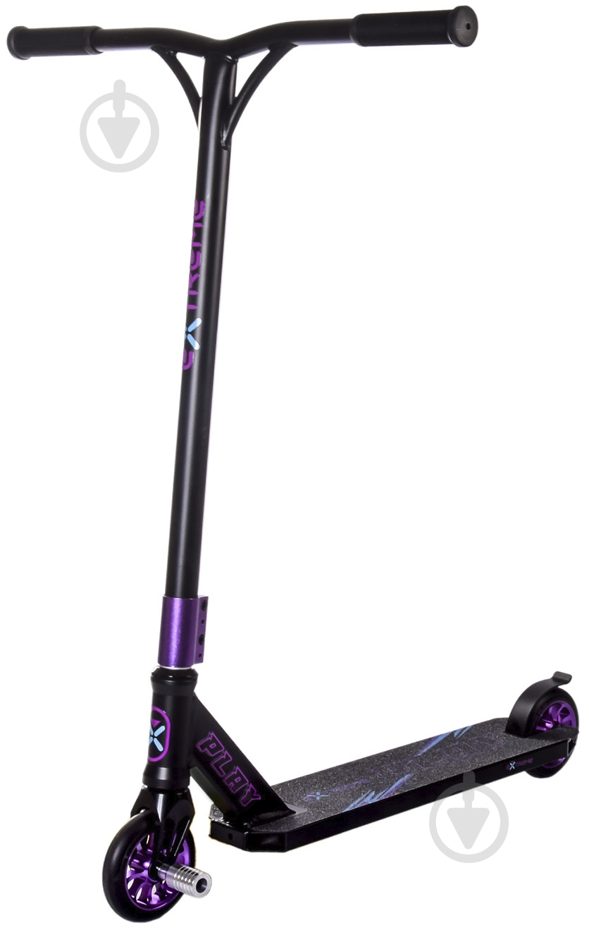 Самокат Extreme Motion дитячий PLAY фіолетовий TR21006 PURPLE - фото 1