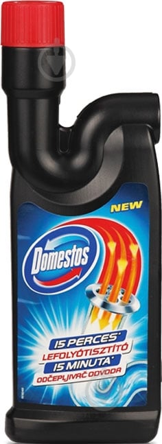 Гель для чистки труб Domestos 0,5 л - фото 1