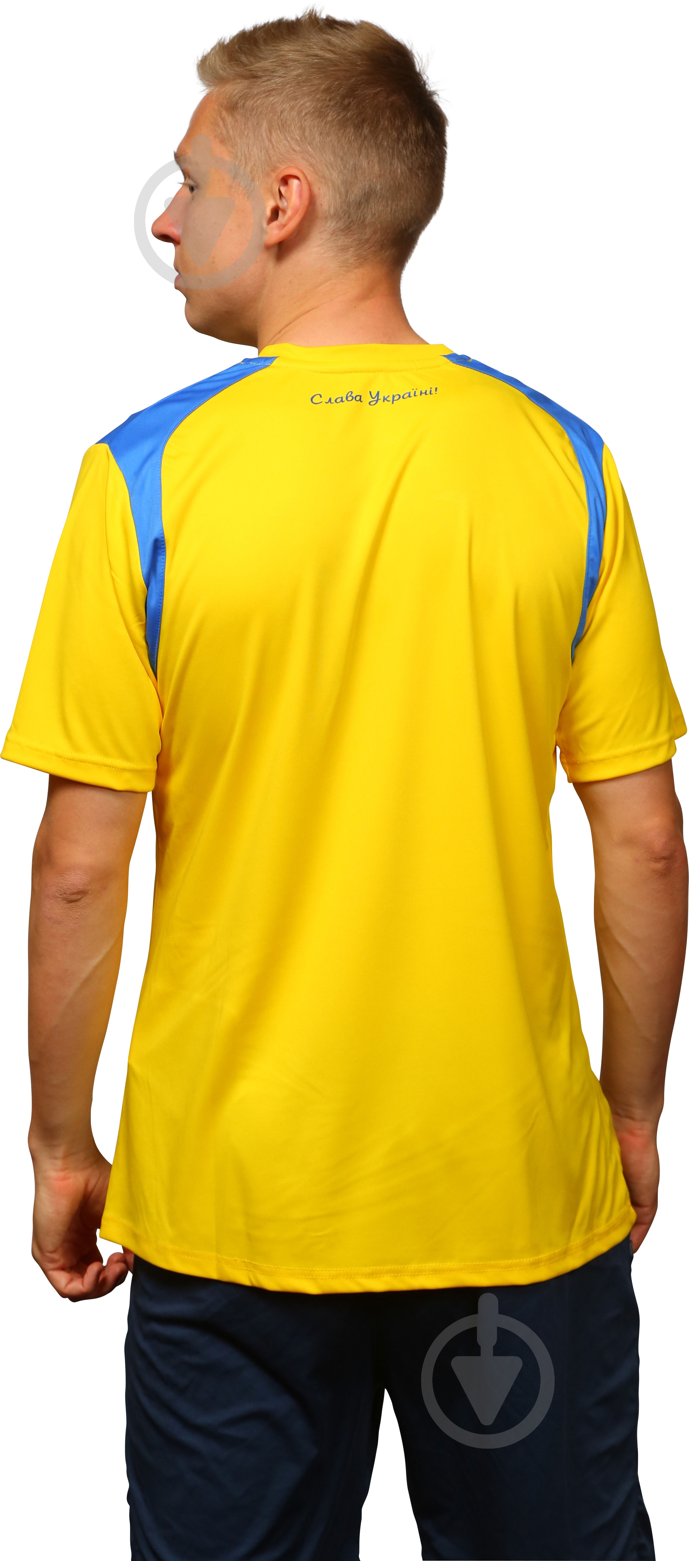 Футболка Joma Ukraine Official Replica T-shirt 101264.907 р.M желтый - фото 16