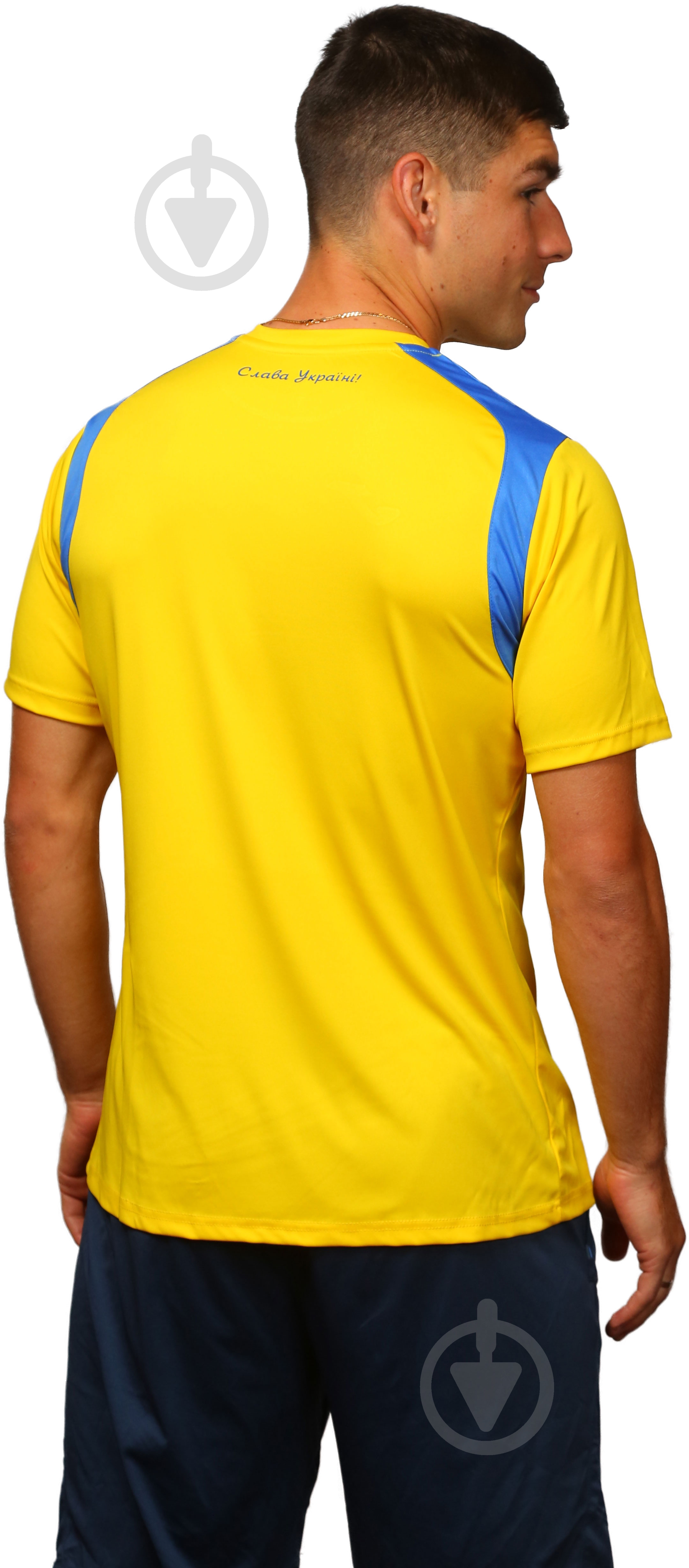 Футболка Joma Ukraine Official Replica T-shirt 101264.907 р.M желтый - фото 5