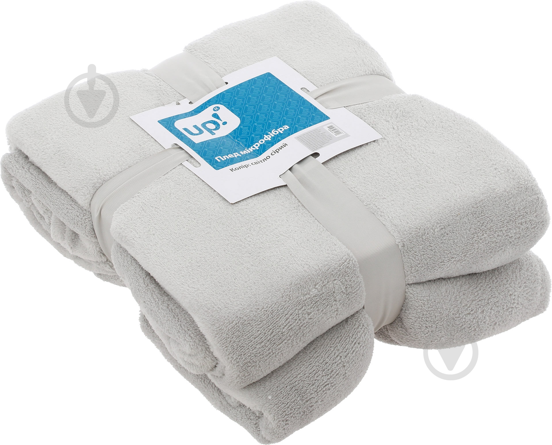 Плед 160x200 см серый UP! (Underprice) - фото 3