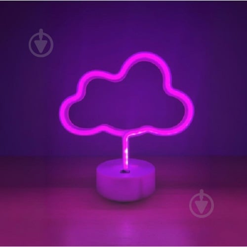 Ночник LED-NEON CLOUD фиолетовый B-16 - фото 2