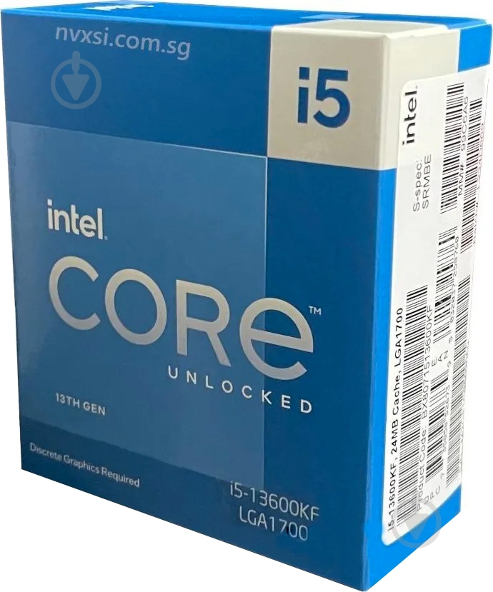 Процесор Intel Core i5-13600KF 3,5 GHz Socket 1700 Box (BX8071513600KF S RMBE) - фото 1