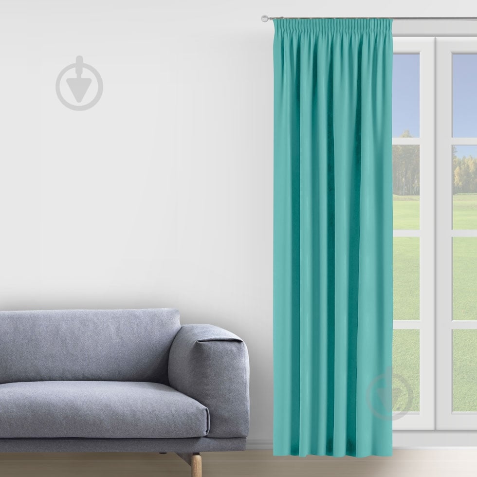 Штора BONA 150х280 аква La Nuit - фото 1