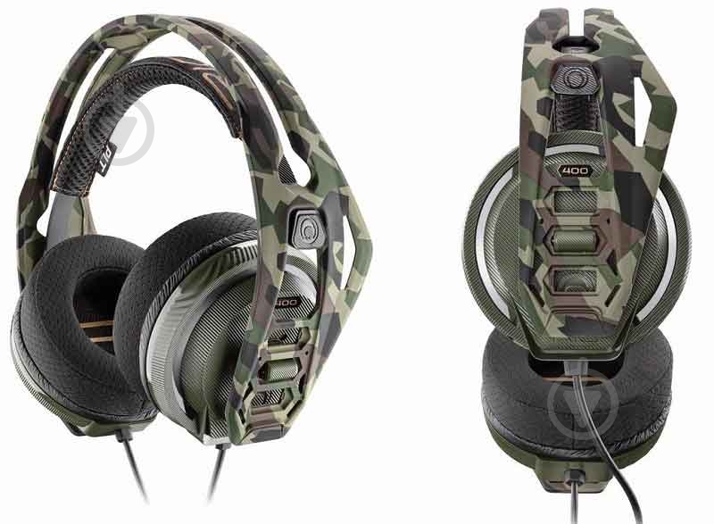 Навушники Plantronics hunter green RIG400 Forest - фото 1 Навушники Plantronics hunter green RIG400 Forest - фото 1