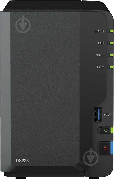 Сетевое хранилище 2BAY NO HDD USB3.2 DS223 - фото 1