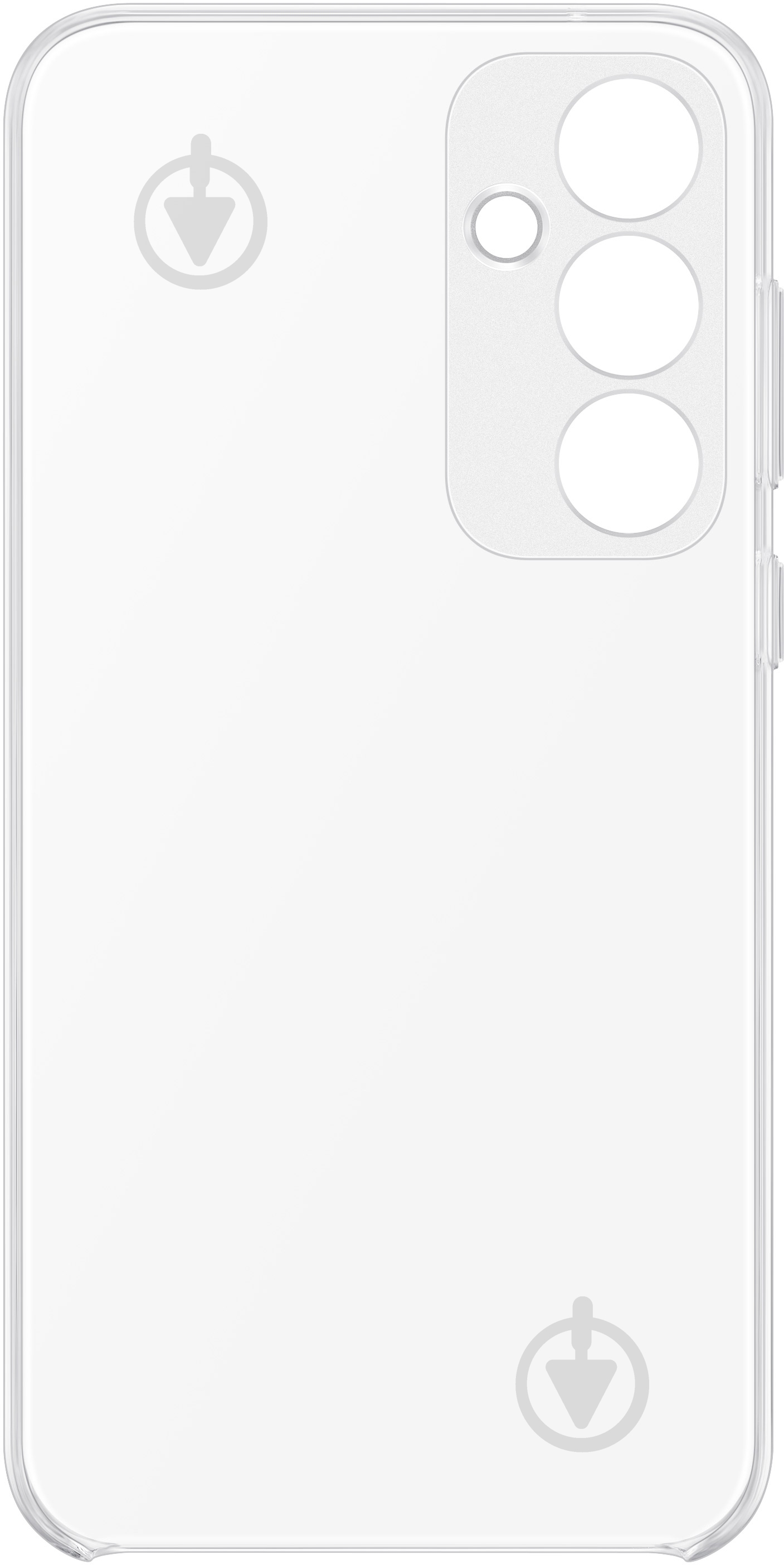 Чехол-накладка Samsung Clear Case Transparent (EF-QA356CTEGWW) для A35 - фото 5