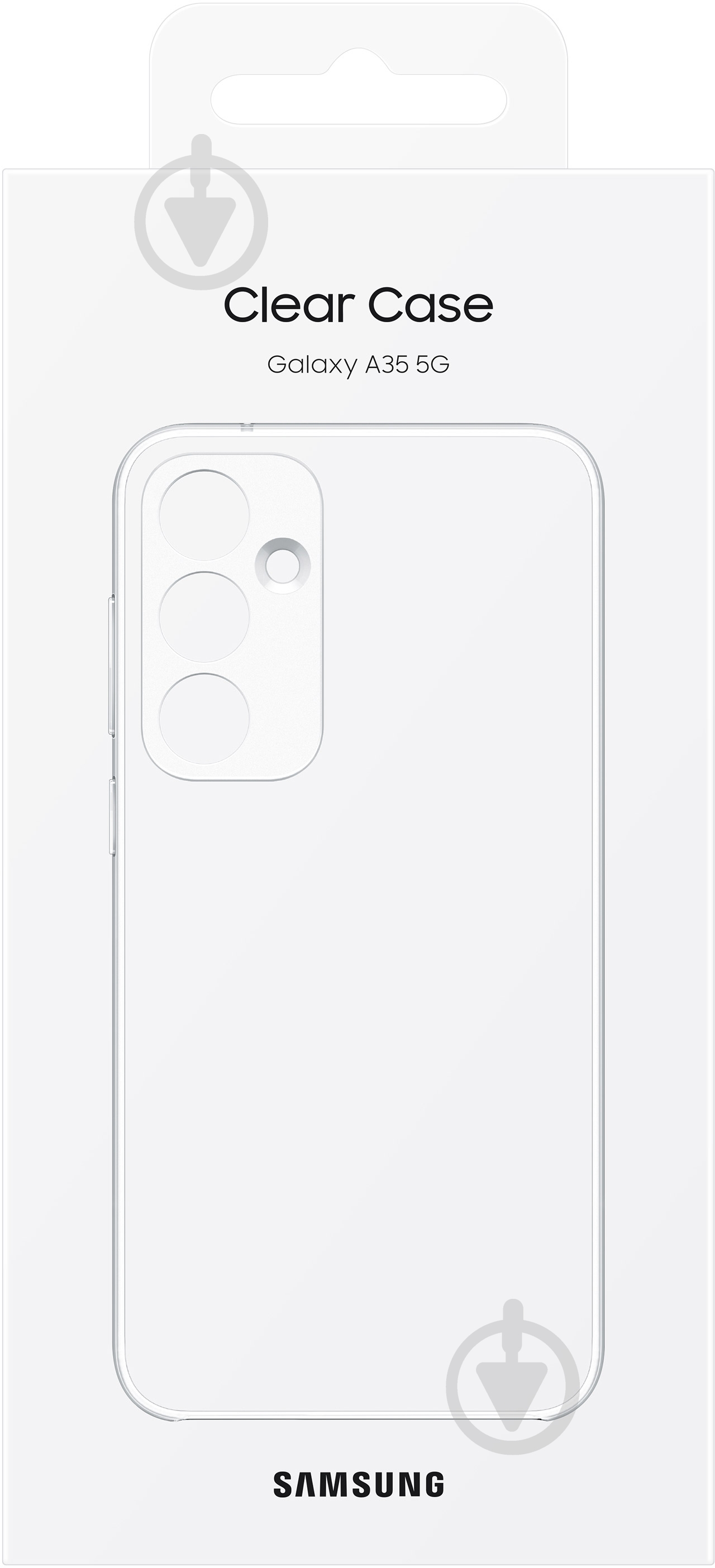 Чехол-накладка Samsung Clear Case Transparent (EF-QA356CTEGWW) для A35 - фото 6