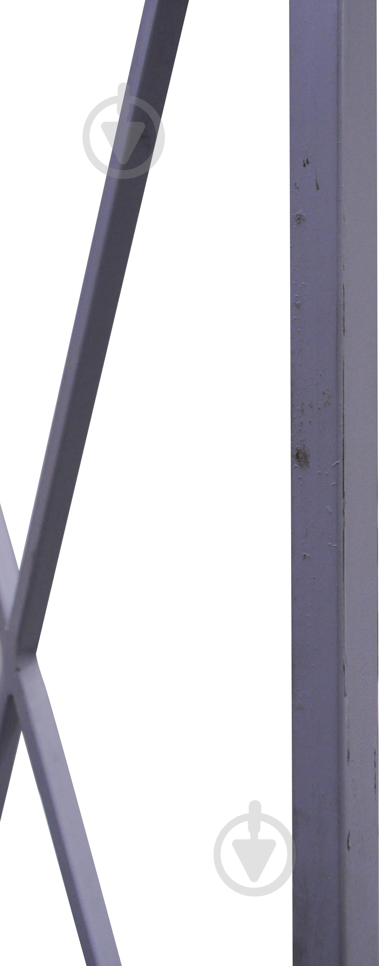 УЦЕНКА! Вешалка для одежды Метал Арт Ромб БЕЛЫЙ (УЦ №31) - фото 6