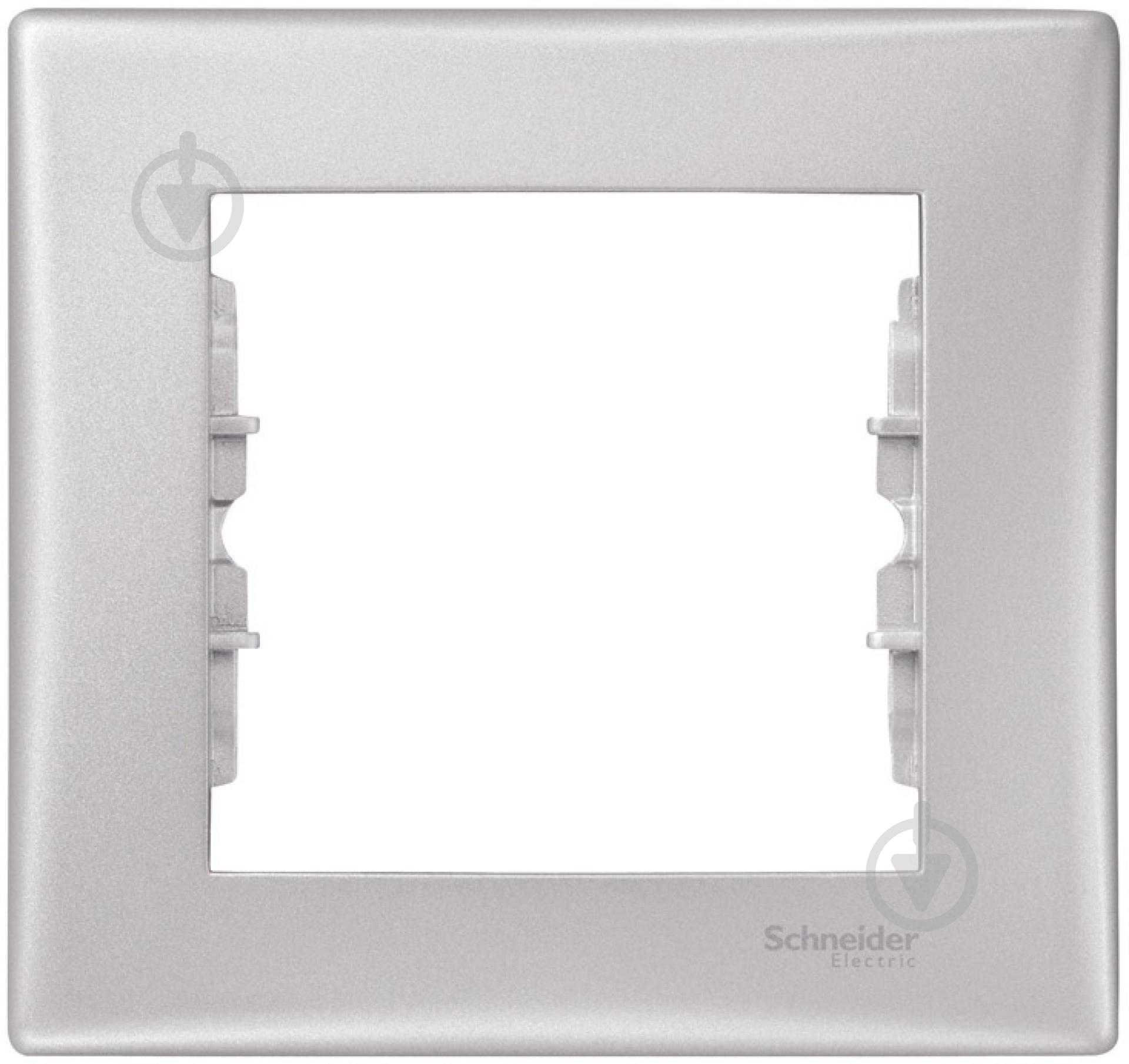 Рамка Schneider Electric Sedna алюминий - фото 1
