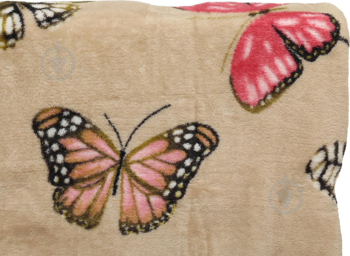 Плед Бабочки 160x200 см с принтом UP! (Underprice) - фото 3 Плед Бабочки 160x200 см с принтом UP! (Underprice) - фото 3