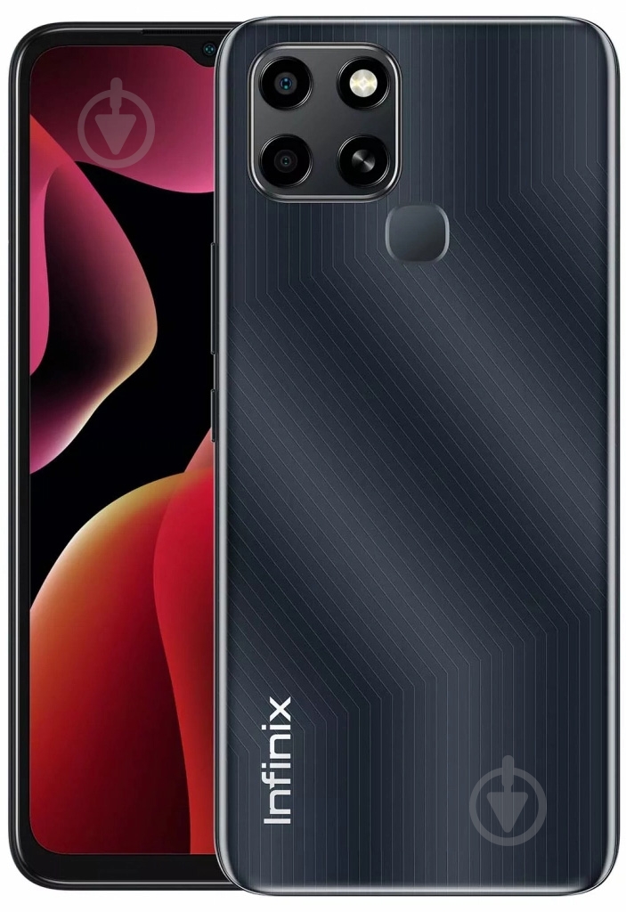 Смартфон Infinix Smart 6 2/32GB polar black (X6511B) - фото 1 Смартфон Infinix Smart 6 2/32GB polar black (X6511B) - фото 1