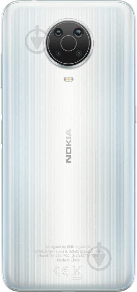 Смартфон Nokia G20 4/64GB silver - фото 3