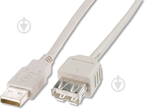 Кабель Digitus USB Am – USB Af 3 м белый (AK-300200-030-E) - фото 1 Кабель Digitus USB Am – USB Af 3 м белый (AK-300200-030-E) - фото 1