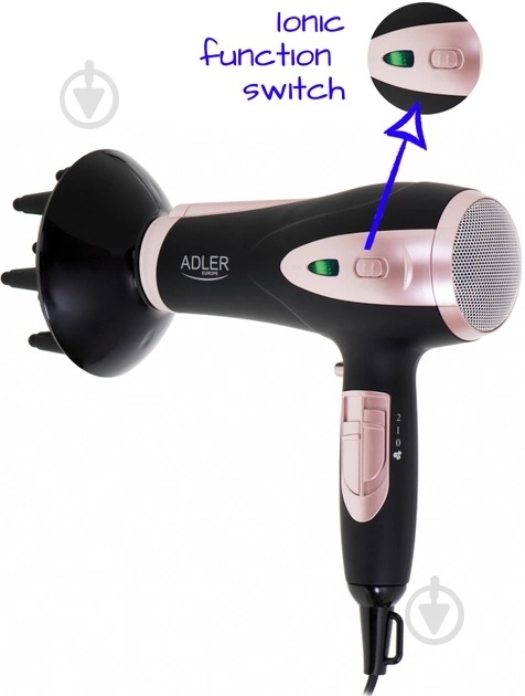 Фен Adler AD-2248B - фото 4